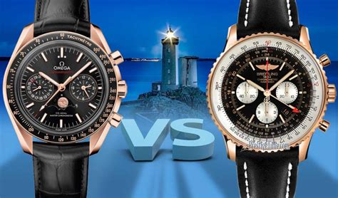 Breitling vs omega rolex